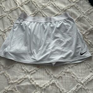 White Nike Tennis Skirt